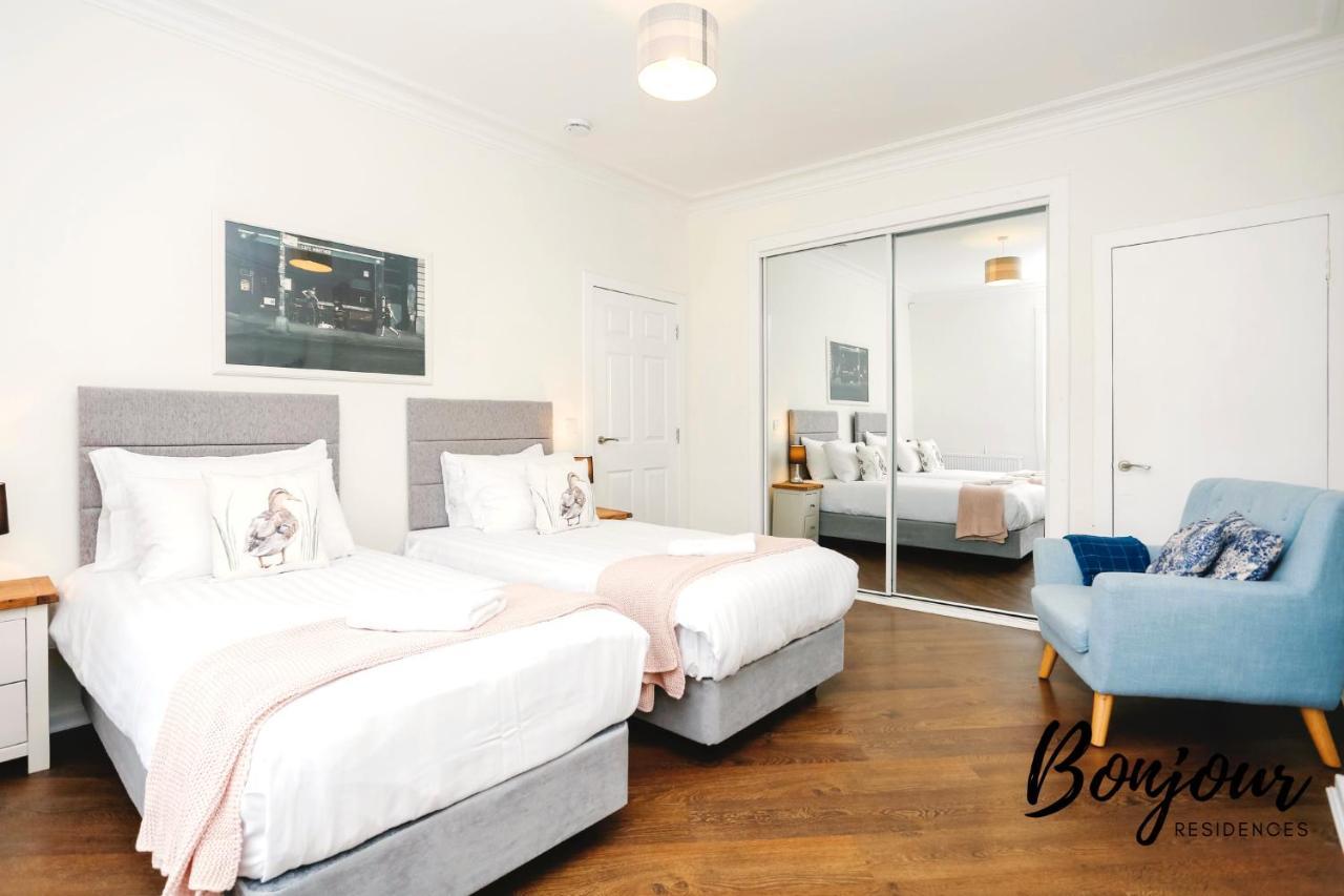 Bright New Town 2Br-1Ba, 1 Min To George St By Bonjour Residences Edinburgh Exterior foto